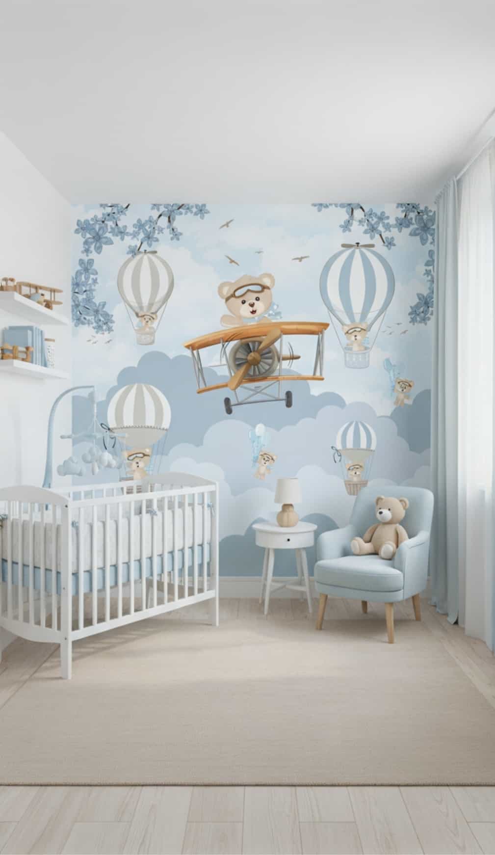 Papel de parede Urso Piloto - foto 2