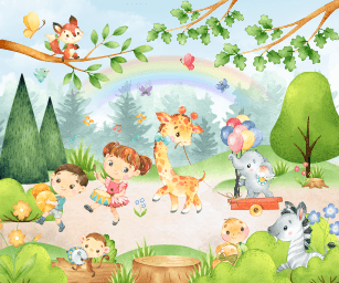 Papel de parede Safari