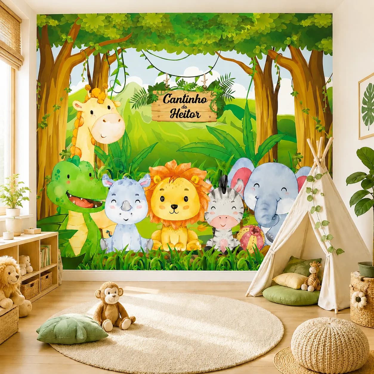 Bichinhos da Selva com Nome