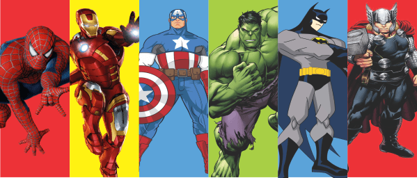 Heróis Marvel Vingadores