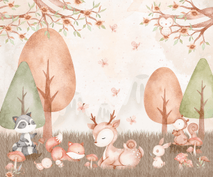 Animais na Floresta
