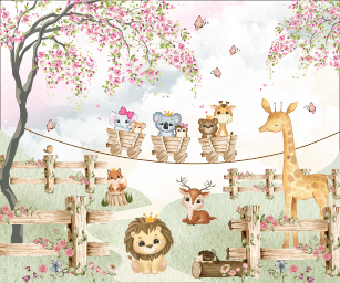 Animais na Floresta