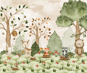 Animais na Floresta