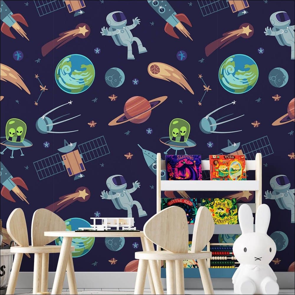 Astronauta Planetas e Aliens