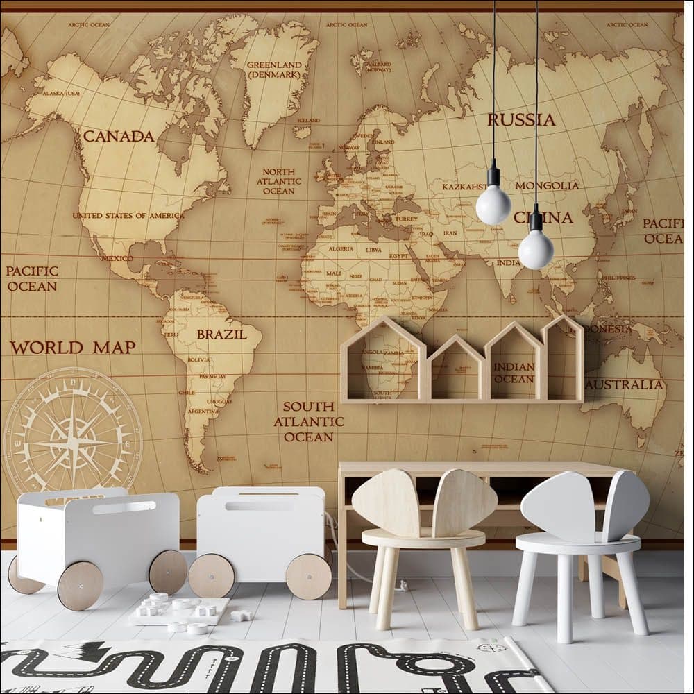 Mapa Mundi Vintage