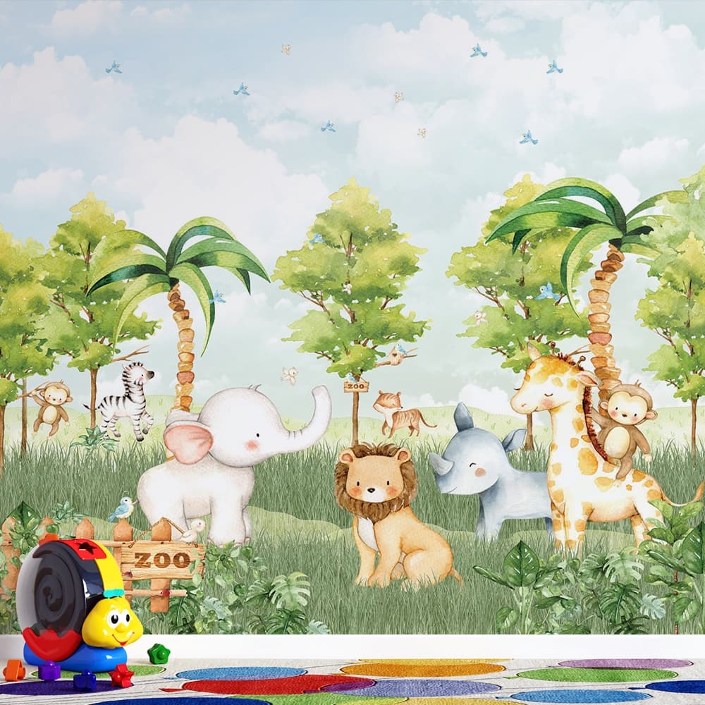 Safari Encantado – Animais da Selva e Natureza🦁 🌿