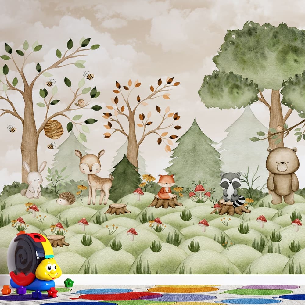 Animais na Floresta