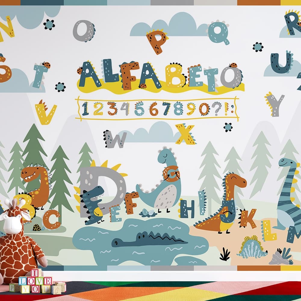 Dinossauros e Alfabeto – Aprendizado e Diversão 🦖 🔠