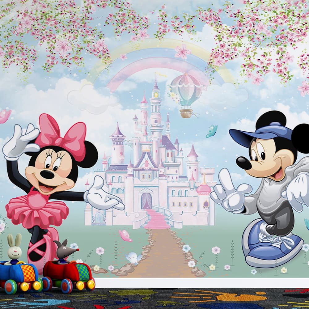 castelo encantado turma da minnie