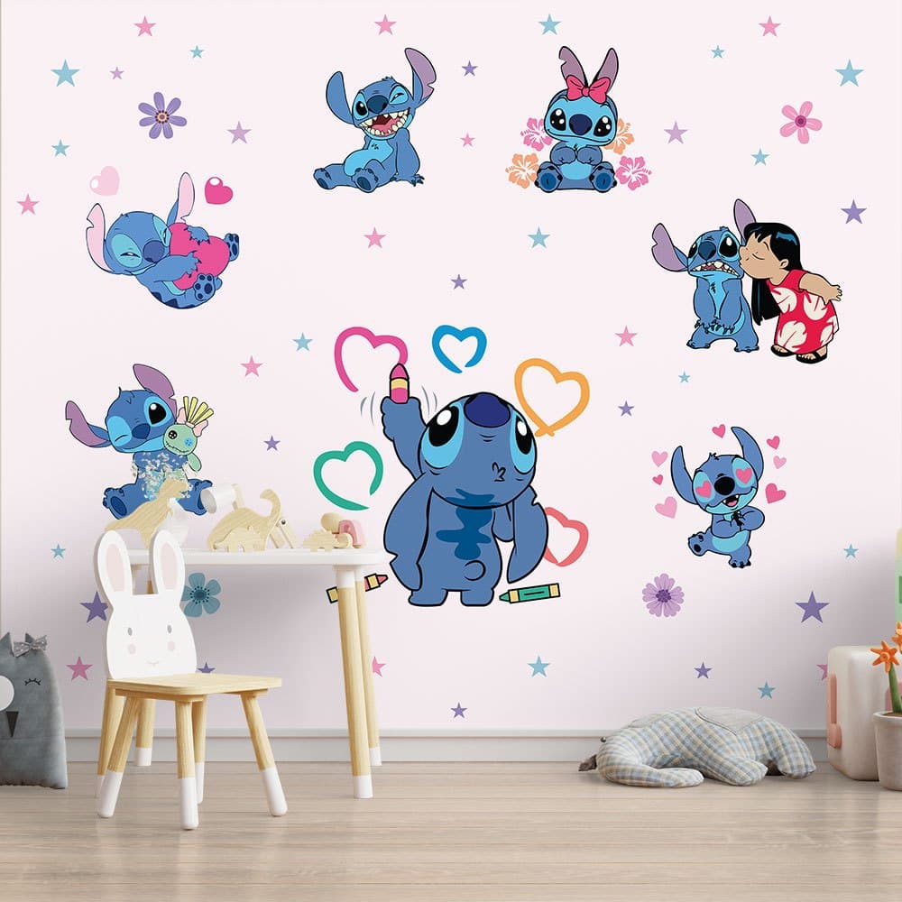 Stitch e Lilo – Fofura e Diversão no Quarto ✨