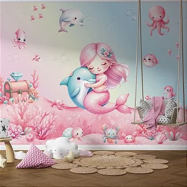Sereia Encantada – Fundo do Mar Mágico 🧜‍♀️