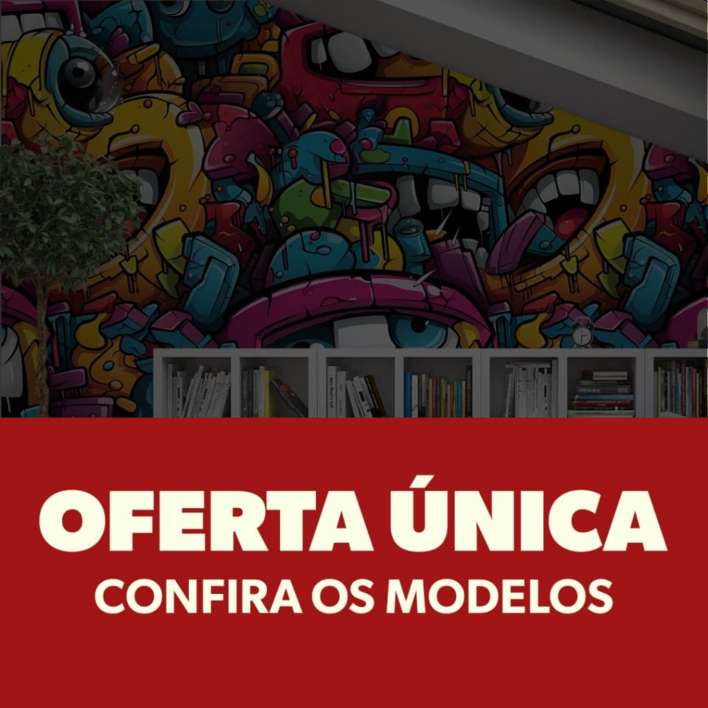 OFERTA ÚNICA - Rolos de Papéis de Parede Prontos