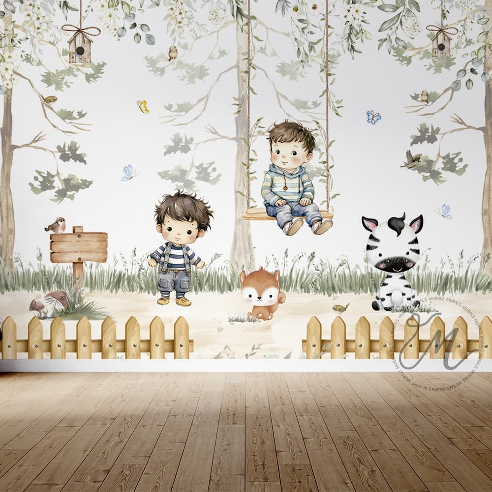 Meninos no Bosque Encantado