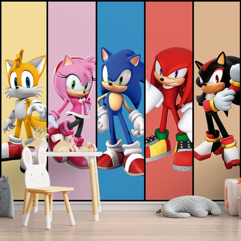 Turma do Sonic, Amy, Knuckles, Tails e Shadow