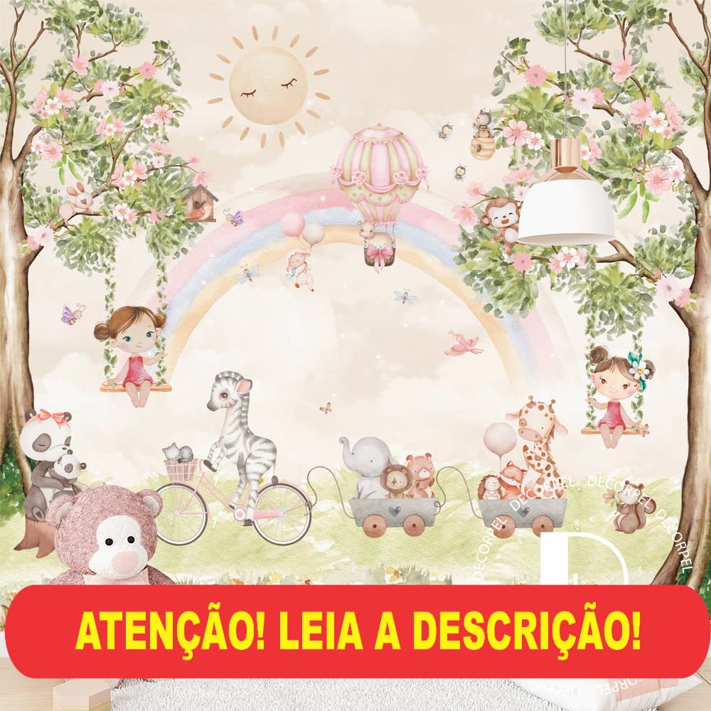 jardim encantado trenzinho de animais