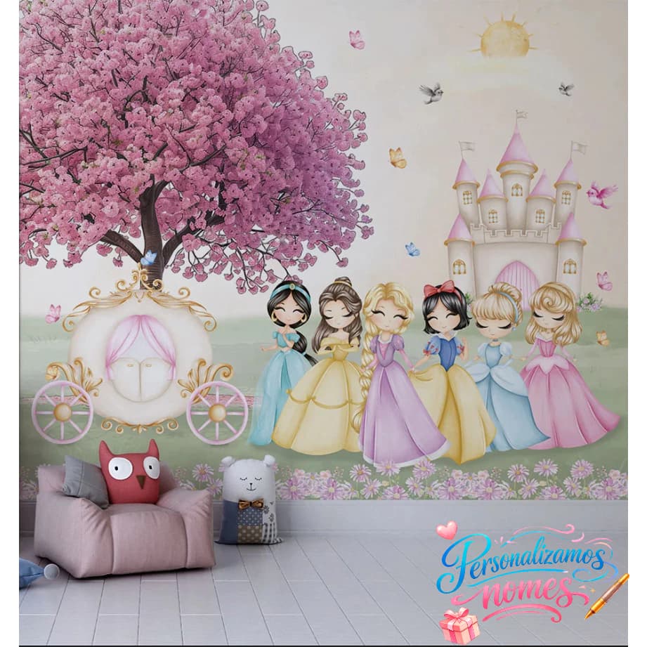 Jardim Encantado Princesas da Disney