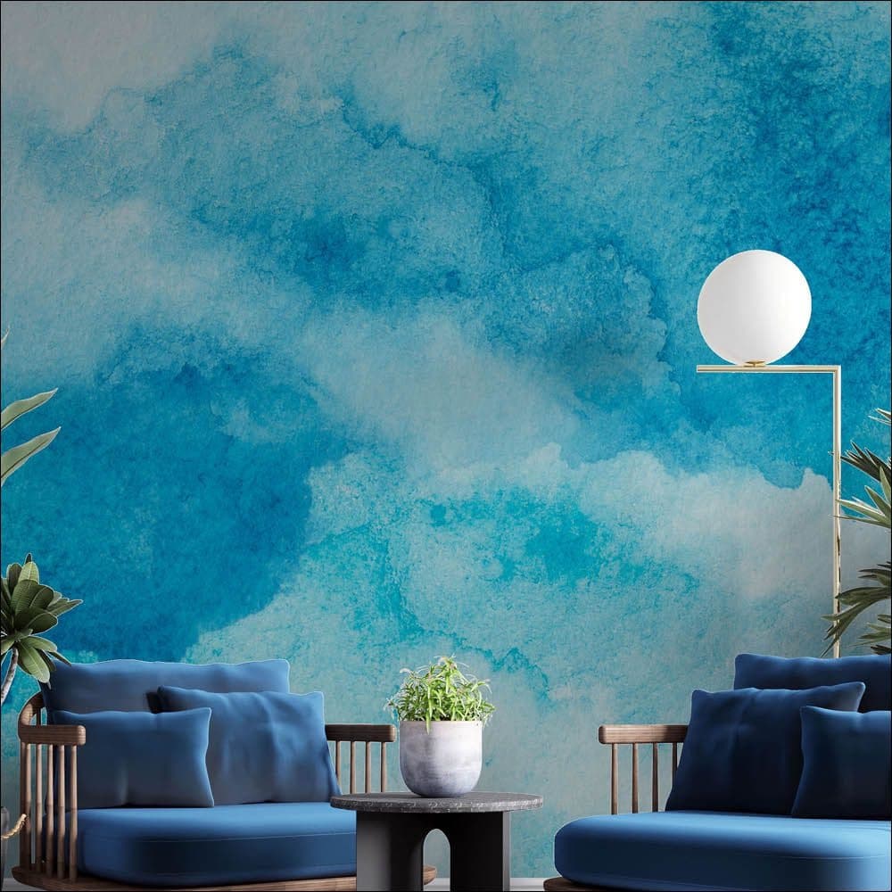 Vinílico Aquarela Azul