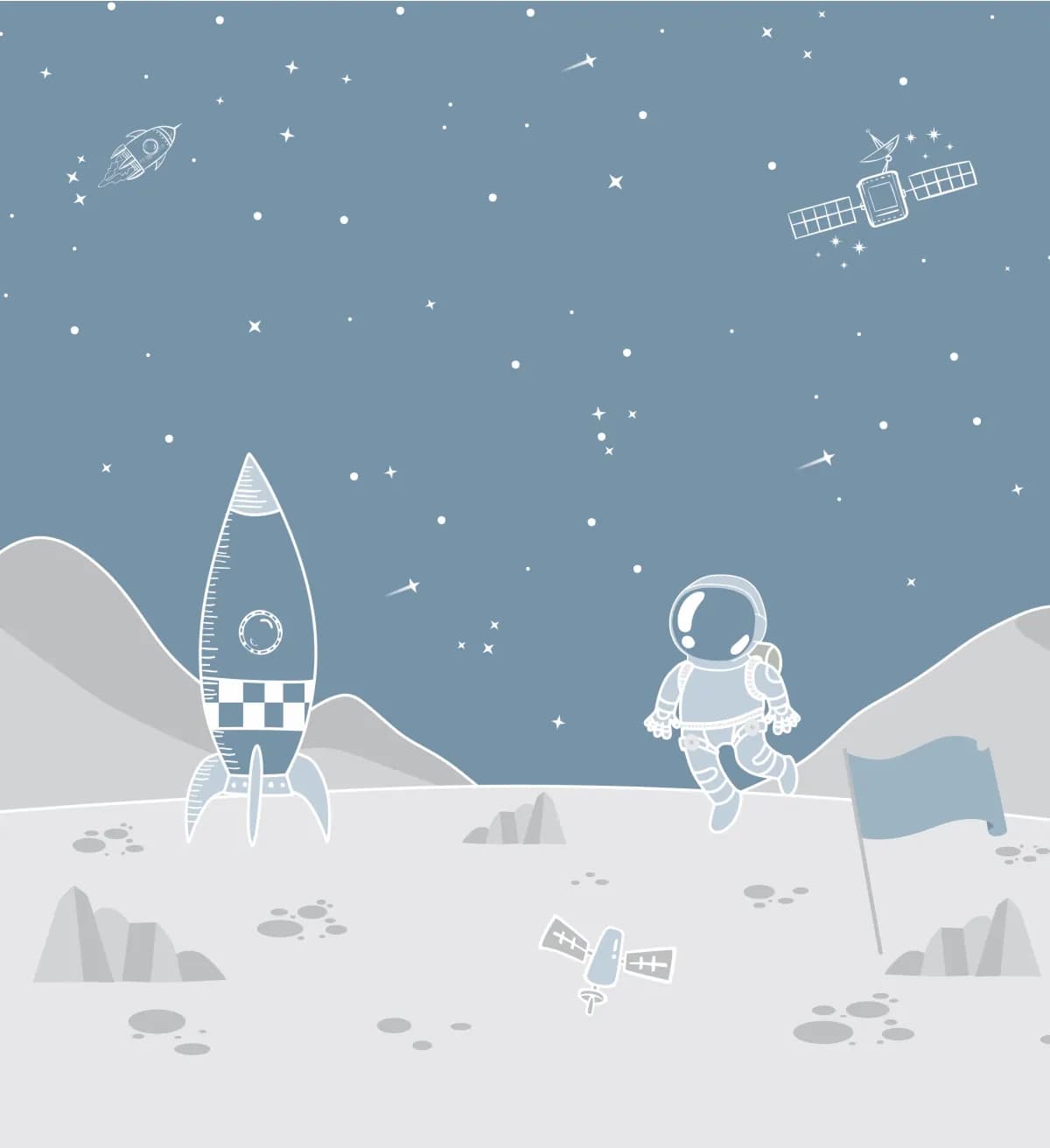 Astronauta Pastel