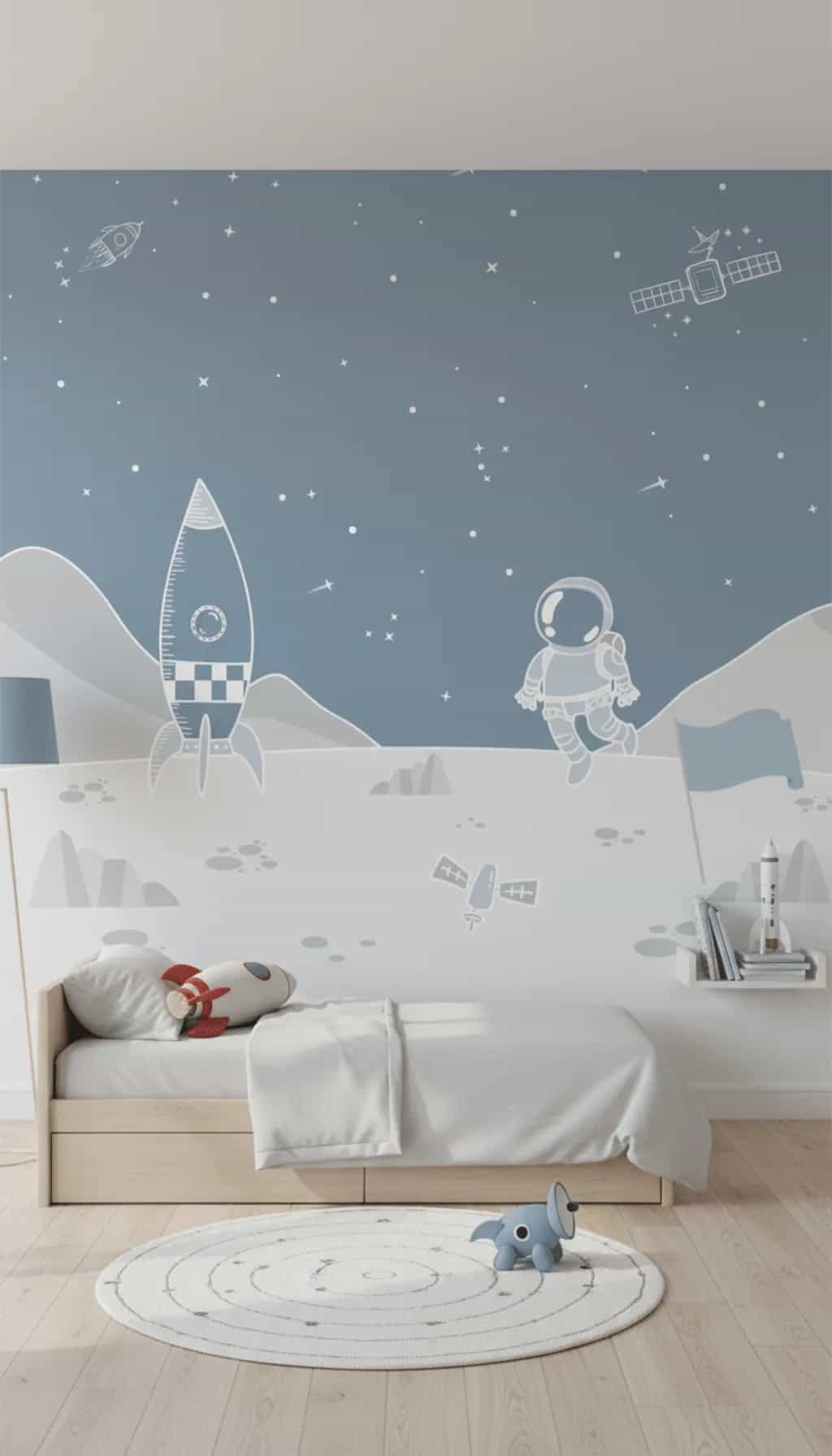 Papel de parede Astronauta Pastel - foto 2