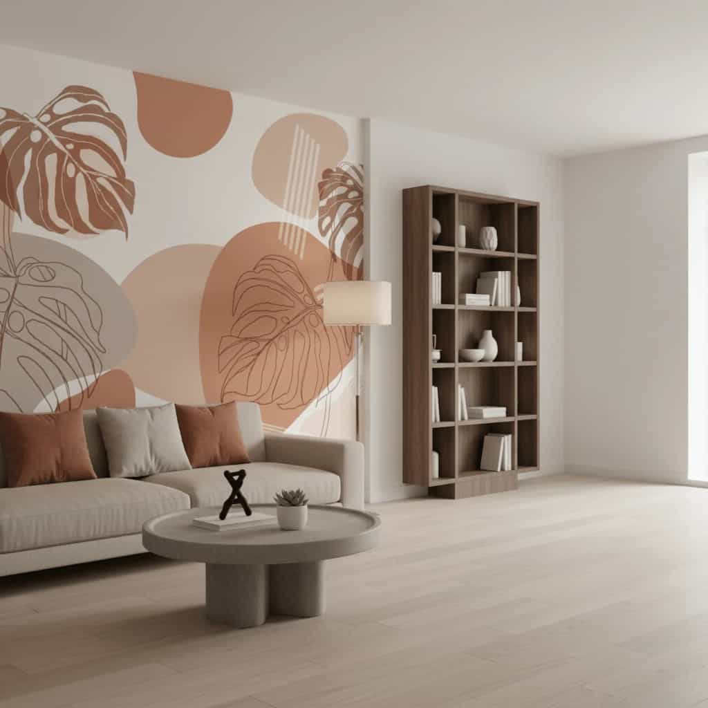 Papel de parede Boho Floral